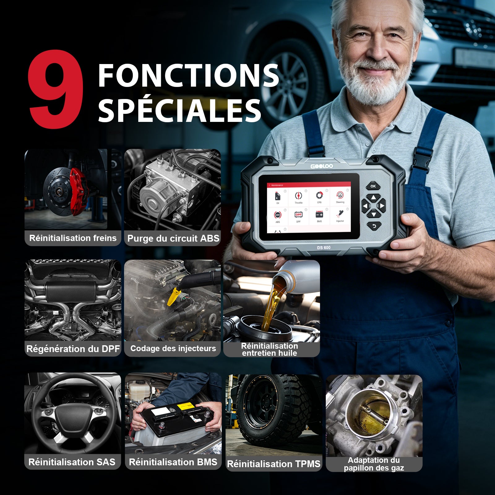 GOOLOO DS600 CarCare DIY OBD