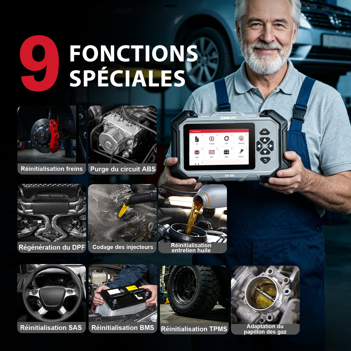 GOOLOO DS600 CarCare DIY OBD