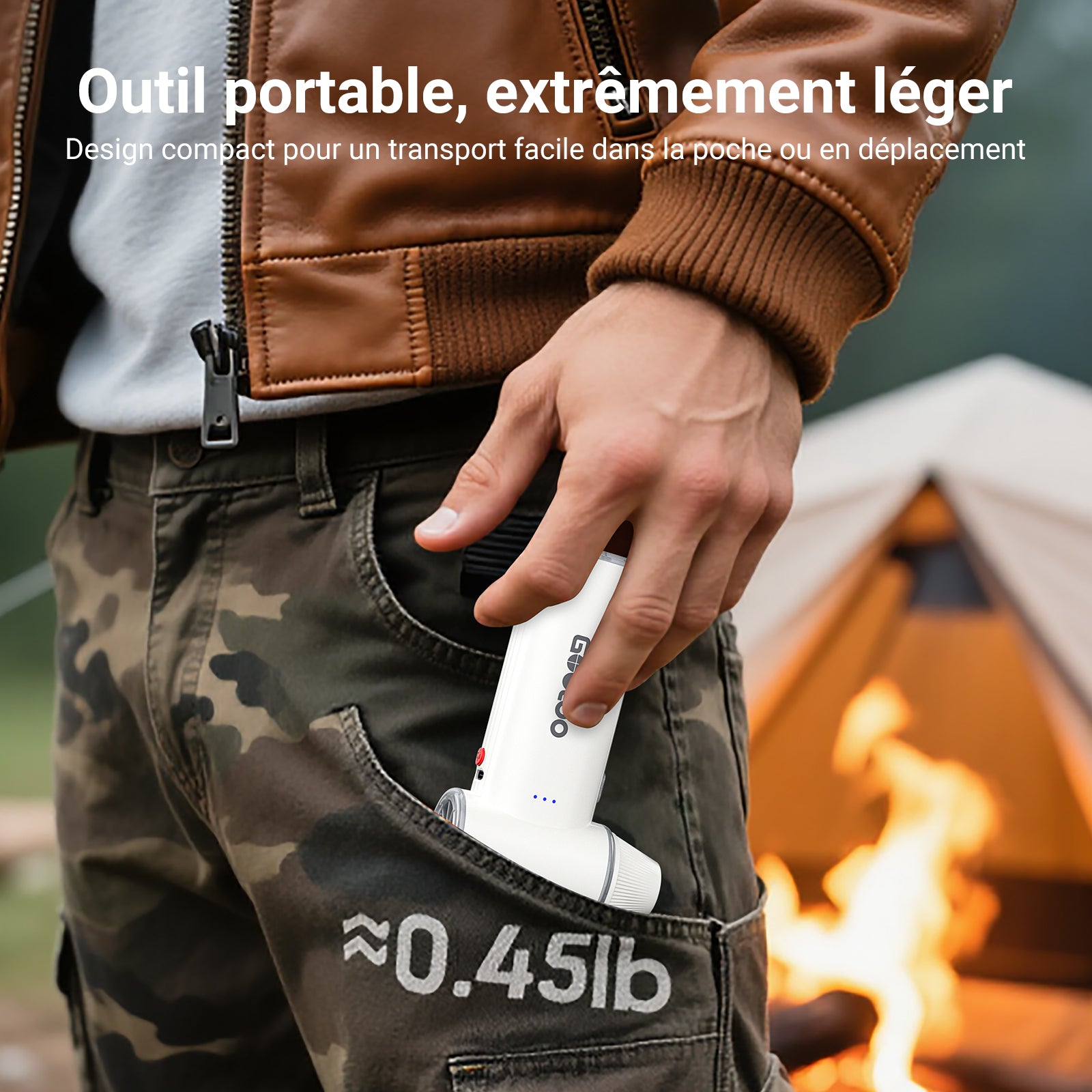 GOOLOO A3 Supersafe Booster Batterie avec Compresseur + F3 FlexPro Souffleur Air Comprimé