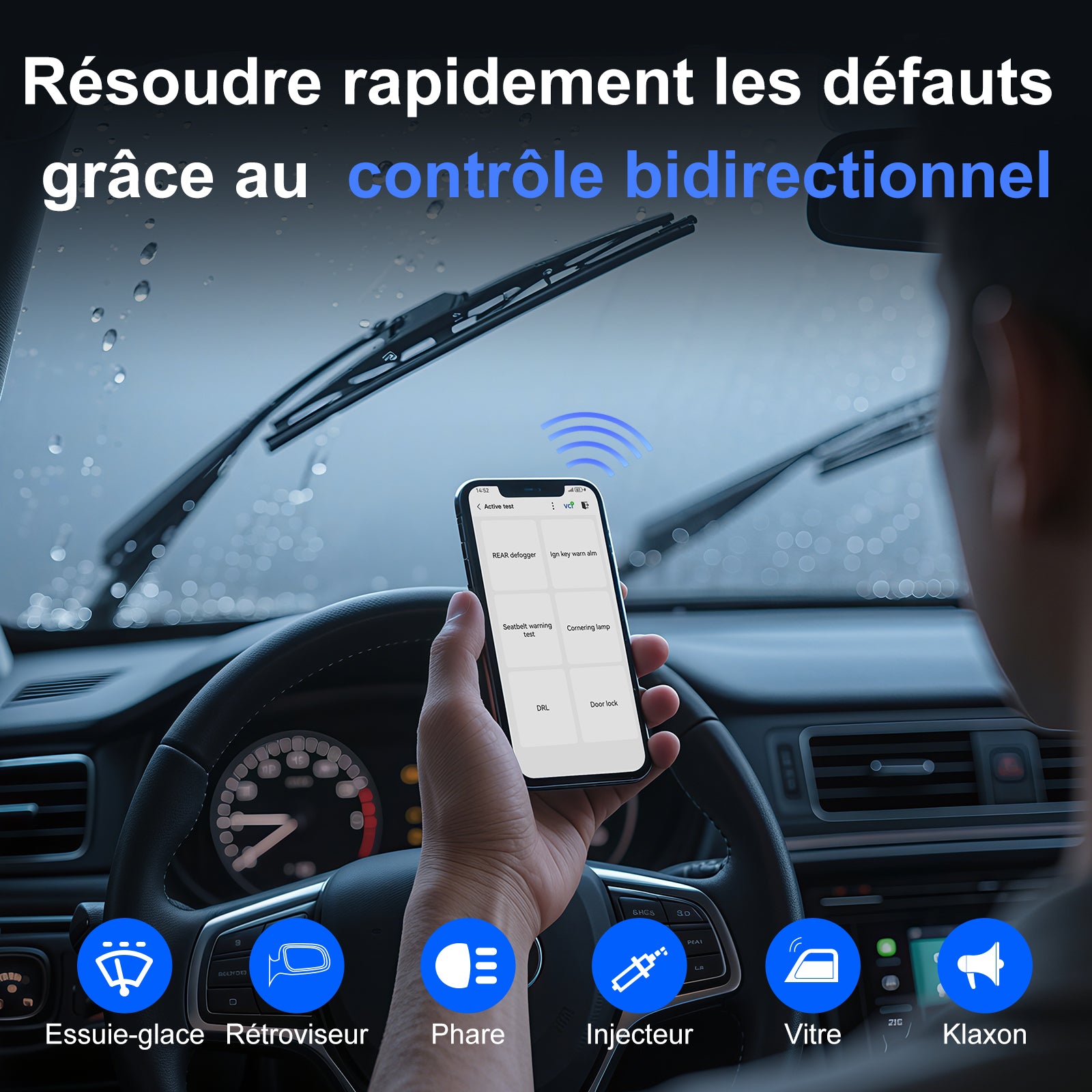 GOOLOO A3 Supersafe Booster Batterie avec Compresseur + DS200 CarCare DIY OBD