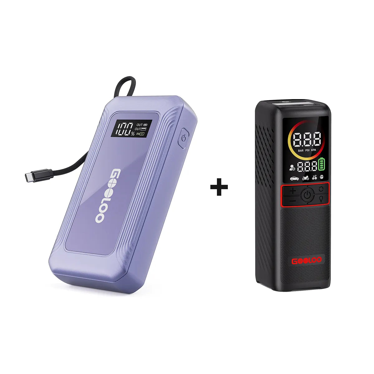 GOOLOO G7 Supersafe Booster Batterie Voiture 3000A
