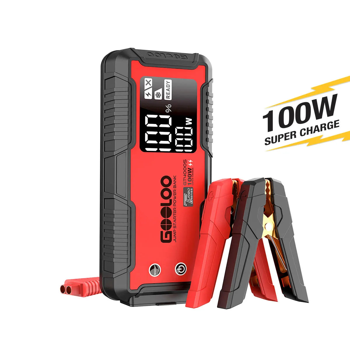 GOOLOO GT4000S Supersafe Booster Batterie Voiture avec Boîte EVA