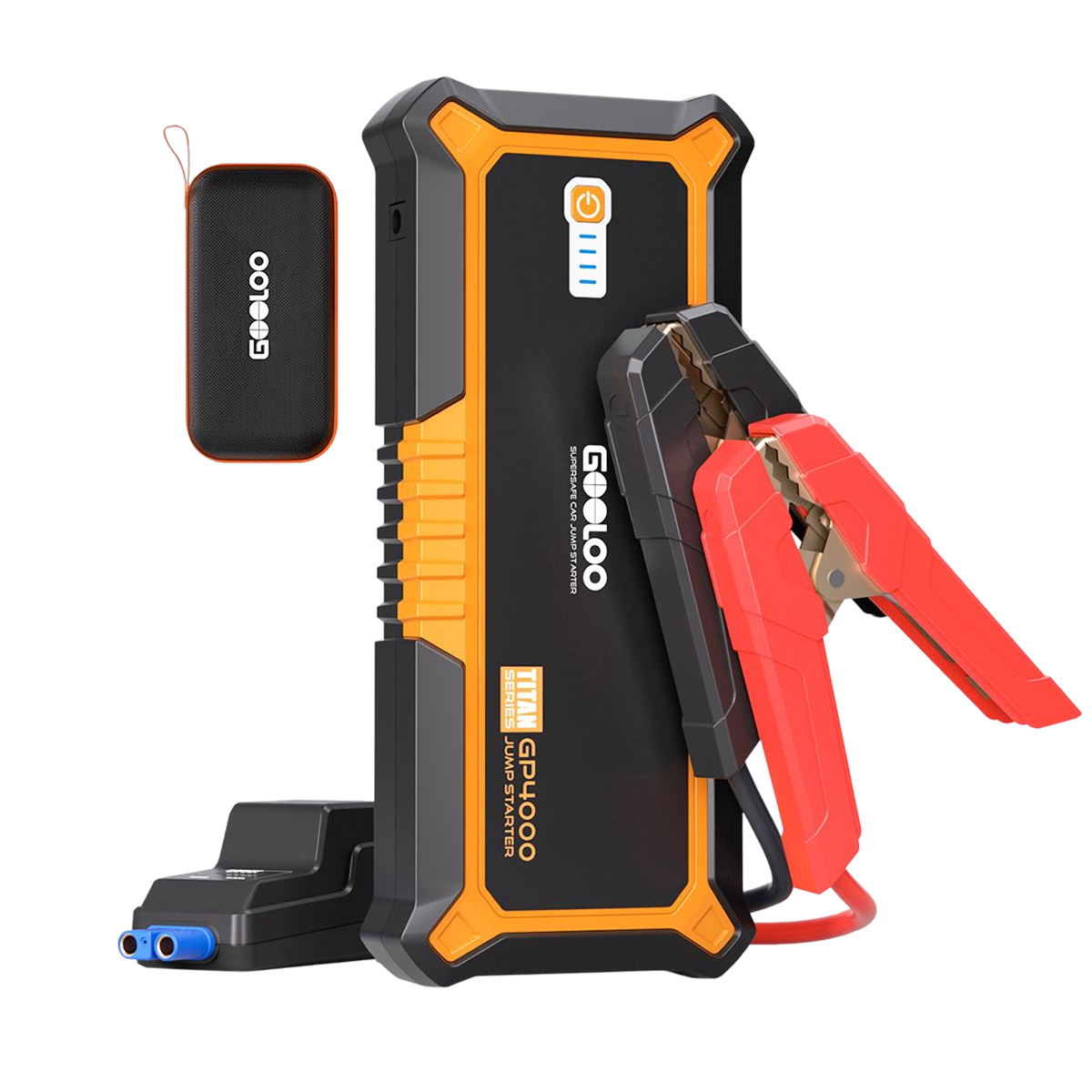 GOOLOO GP4000 Supersafe Booster Batterie Voiture 4000A