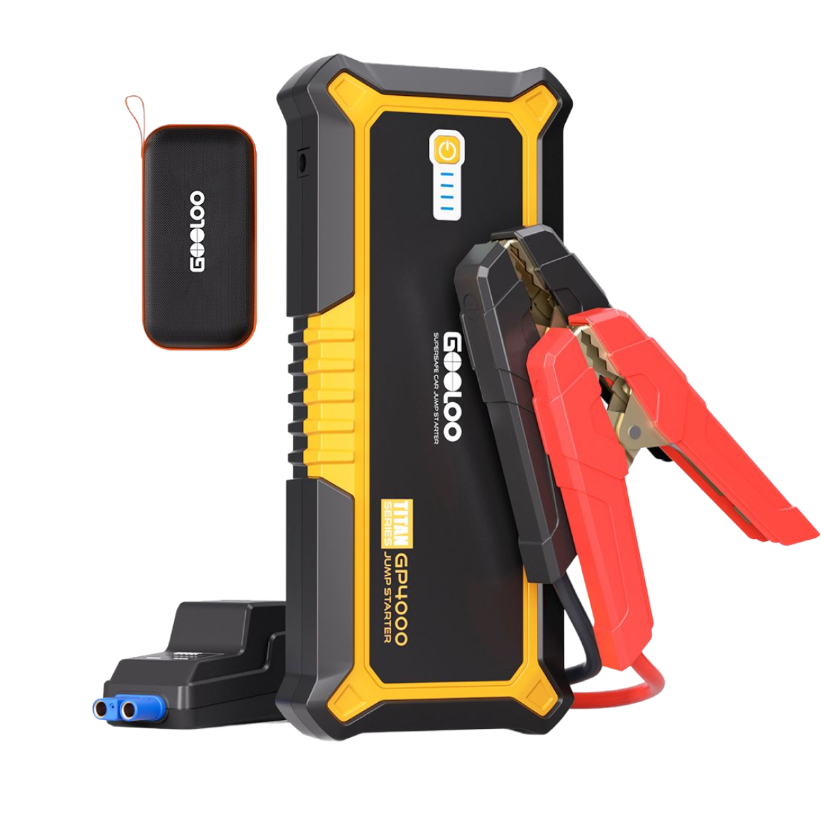 GOOLOO GP4000 Supersafe Booster Batterie Voiture 4000A