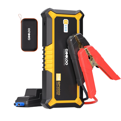 GOOLOO GP4000 Supersafe Booster Batterie Voiture 4000A