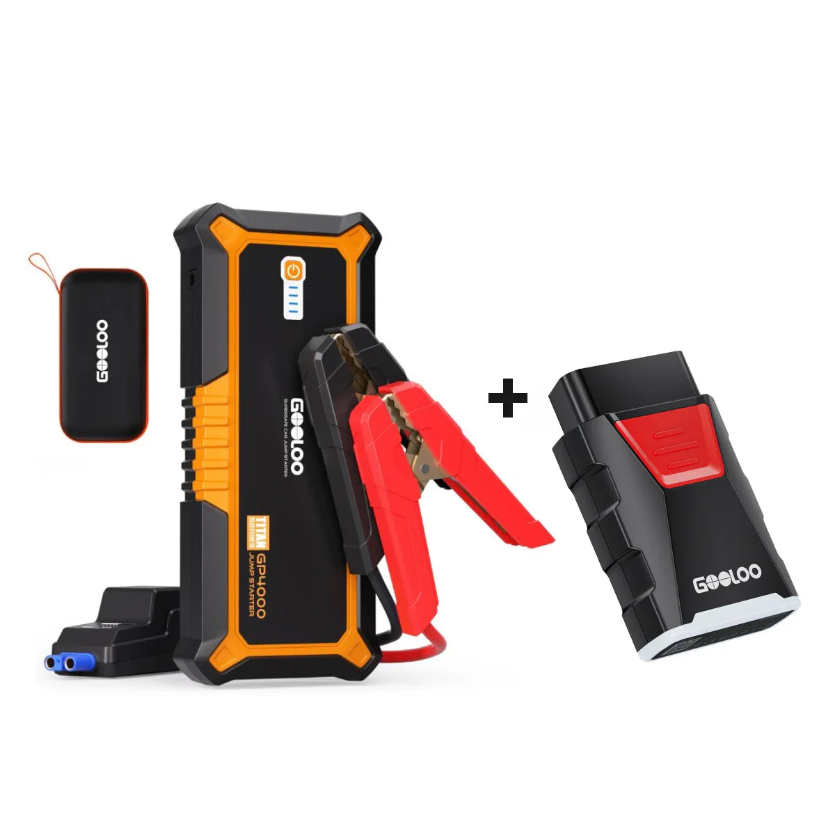 GOOLOO GP4000 Supersafe Booster Batterie Voiture 4000A