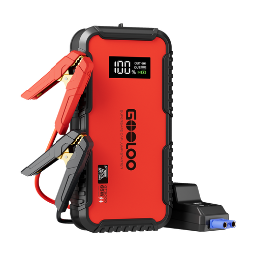 GOOLOO GT3000 Supersafe Booster Batterie Voiture 3000 A avec Boîte EVA