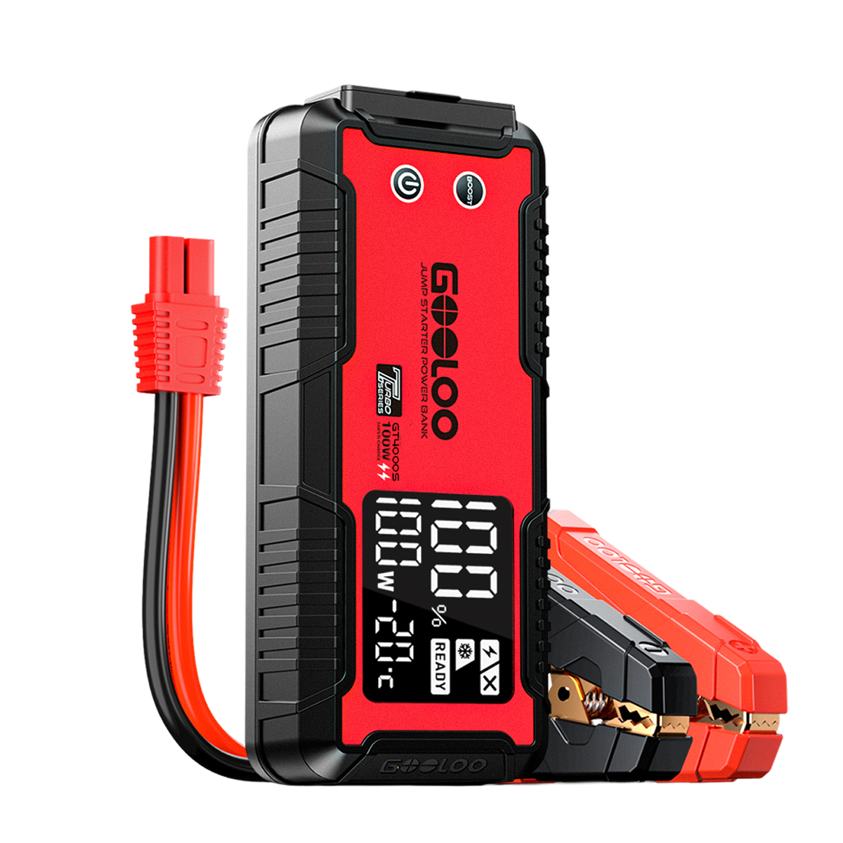 GOOLOO GT4000S Supersafe Booster Batterie Voiture 4000A