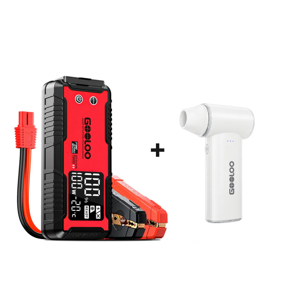 GOOLOO GT4000S Supersafe Booster Batterie Voiture 4000A