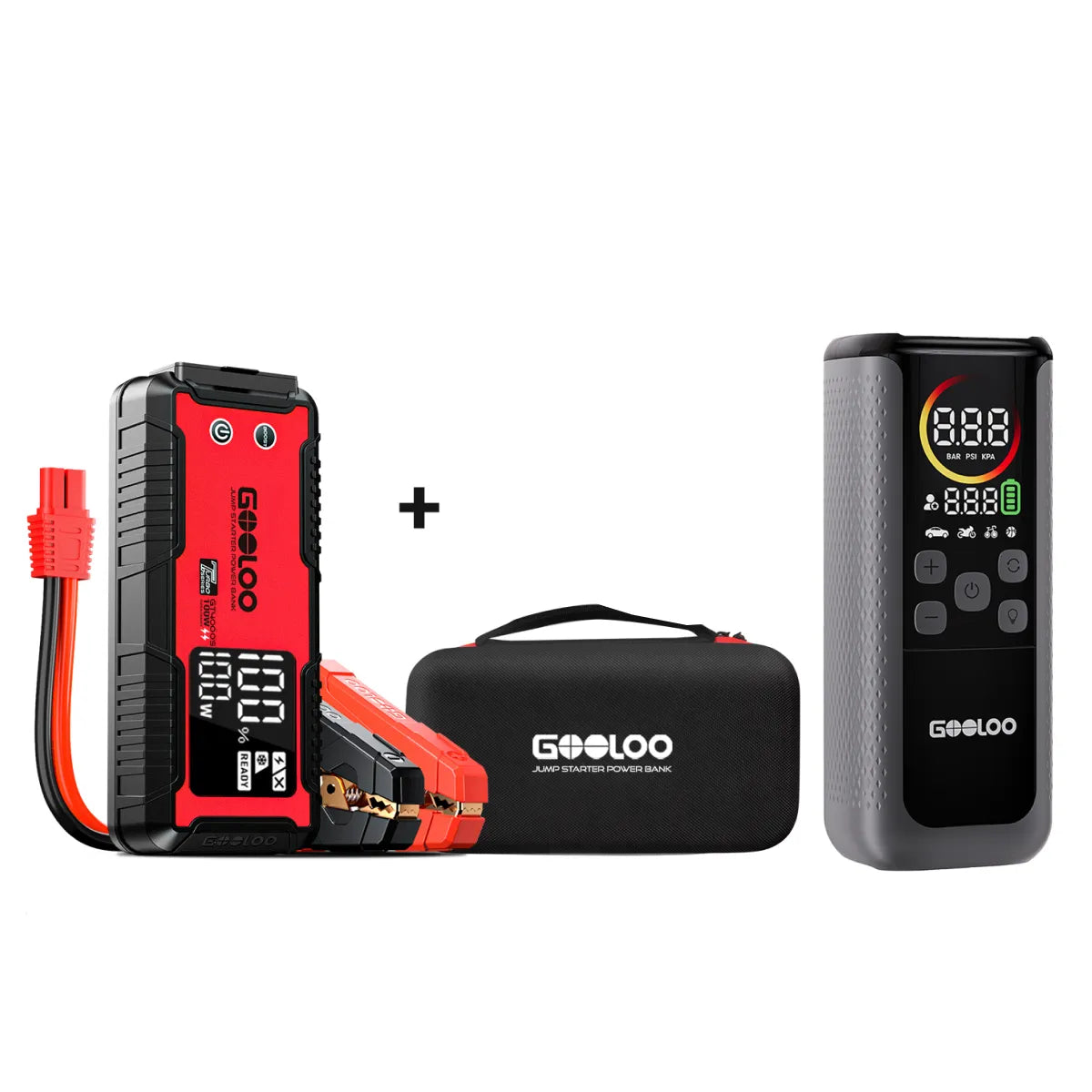 GOOLOO GT4000S Supersafe Booster Batterie Voiture 4000A
