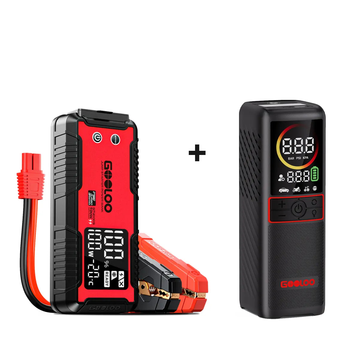 GOOLOO GT4000S Supersafe Booster Batterie Voiture 4000A