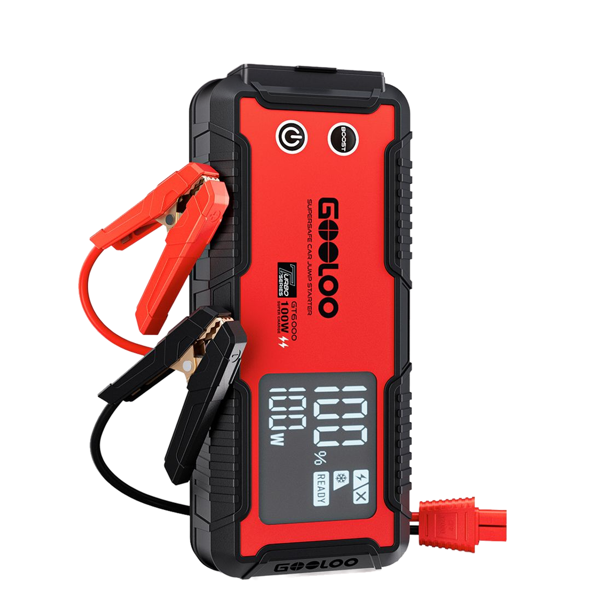 GOOLOO GT6000 Supersafe Booster Batterie Voiture 6000A