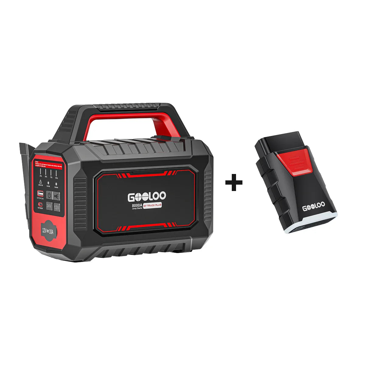 GOOLOO GT-Truck Plus  Supersafe Booster Batterie Voiture 8000A